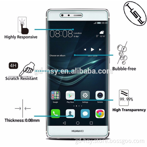 HUYSHE Screen Protector TPU Nano Anti-explosion HD Clear Shield Film for Mobile Phone Huawei P9 Full Cover